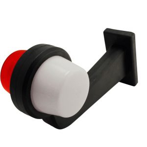 Positionslampa Vit/röd